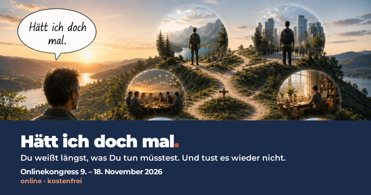 Hätt ich doch mal. — Querformat
